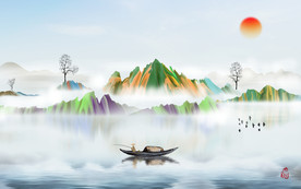山水画