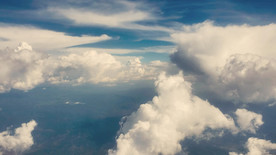 高空云层拍摄