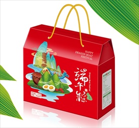 粽子包装平面图