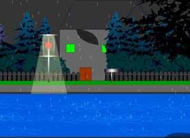 雷下雨动画