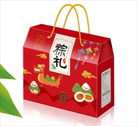 粽子包装平面图