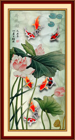 荷花图