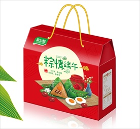 粽子包装平面图
