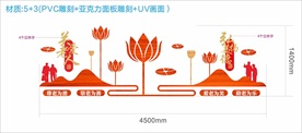 关爱老人文化墙