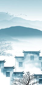 最新玄关山水画