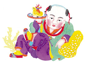 童子水彩