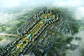 许昌市城乡一体化示范区鸟瞰图