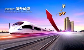 高铁形象广告