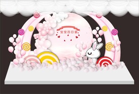 宝宝宴背景