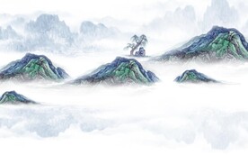 新中式背景墙