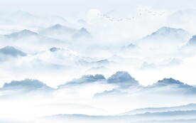 人气现代山水 tif分层文件