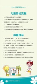 儿童体检流程