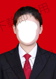 红色领带西装