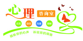 心理咨询室异形门牌
