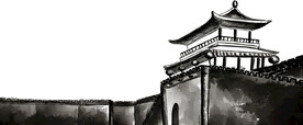 手绘 正定南城门 河北石家庄