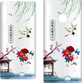 手机壳创意图案中国风设计