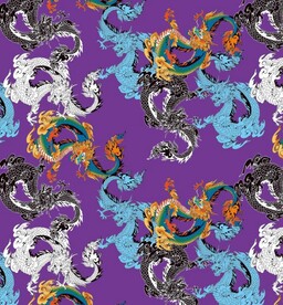 手绘龙矢量图