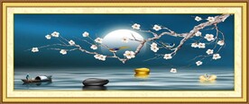 中式花鸟装饰画图片