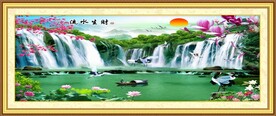 山水风景装饰画图片