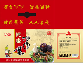 酱菜盒子包装