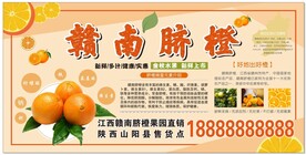 赣南脐橙海报