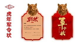 虎年军令状 KT板