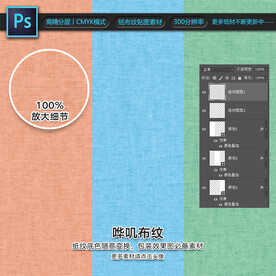 哗叽布纹