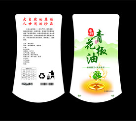 花椒油标签