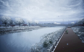 河道景观 