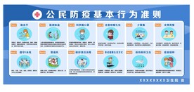 公民防疫基本行为准则