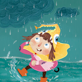 下雨啦