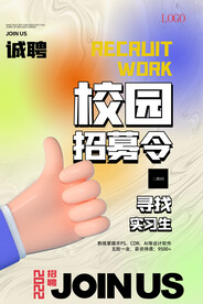校园海报