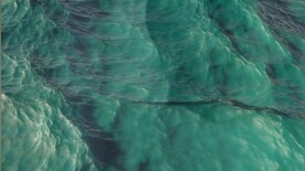 大海蓝色波浪