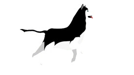 狗狗奔跑动画