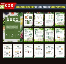 食品卫生安全宣传周 挂图
