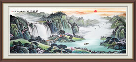 山水国画