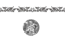 边框 花纹 龙凤