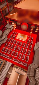 夜店酒吧C4D座位图