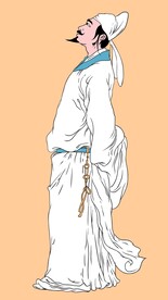 李白矢量画像
