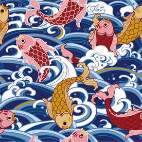 鲤鱼闹海
