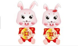 兔子送财