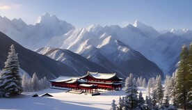 雪山