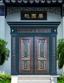 铸铝门