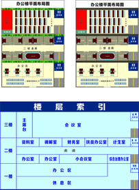 布局图  平面图