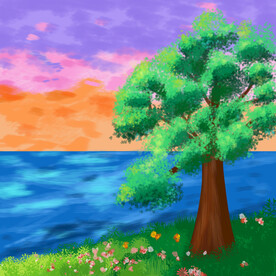 风景插画