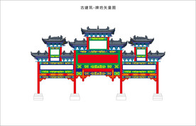古建筑牌坊