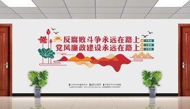 反腐文化墙