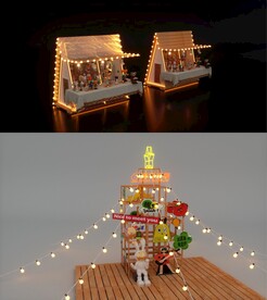夜市花车