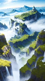 山脉风景