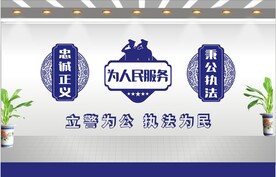 警务文化墙